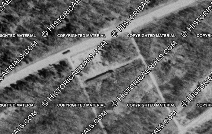 Crescent Motel - 1958 Aerial (newer photo)